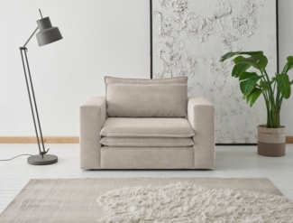 Places of Style Loveseat PIAGGE, Hochwertiger Cord, trendiger Loveseat