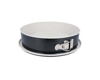 EUROHOME Springform Kuchenform rund Ø28 cm Antihaftbeschichtung, (2-tlg), Kuchenform rund - Backform Kuchen antihaft
