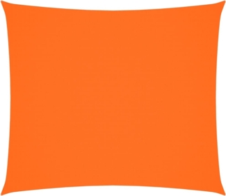 vidaXL Sonnensegel Oxford-Gewebe Rechteckig 2,5x3 m Orange 135700