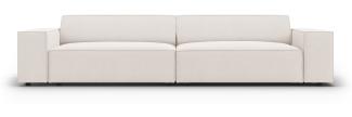 Micadoni 4-Sitzer Sofa Jodie Light Beige