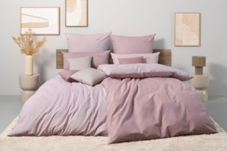 s.Oliver Wendebettwäsche Melinda in Gr. 135x200 oder 155x220 cm, Renforcé, 2 teilig, Markenbettwäsche mit GRATIS-Zugabe: 2x Kissenhülle, mit Reißverschluss