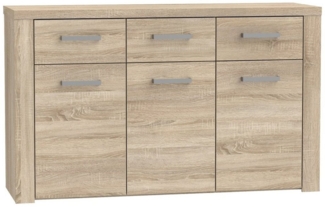 Newroom Sideboard Cosima, Sideboard Sonoma Eiche Modern Kommode Highboard Wohnzimmer