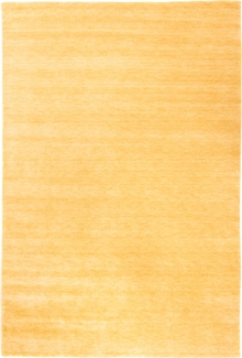 Morgenland Gabbeh Teppich - Uni - rechteckig - 60x40 - Gold