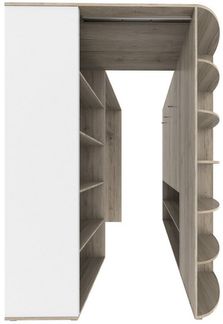 Wimex Eckkleiderschrank 124 x 199 x 148 cm (B/H/T)