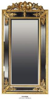 Casa Padrino Barock Wandspiegel Gold H 183 cm B 91.5 cm - Edel & Prunkvoll - Goldener Spiegel