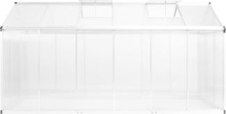 vidaXL Gewächshaus Aluminium 362x190x195 cm 13,41 m³ 45216