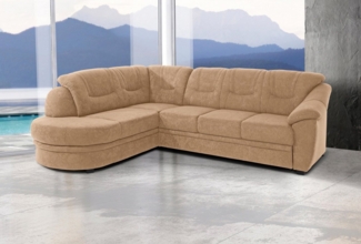 sit&more Ecksofa Savoni L-Form, wahlweise mit Bettfunktion