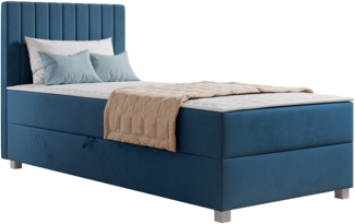 Boxspringbett Verolew (Farbe: Manila 26, Größe: 90 x 200)