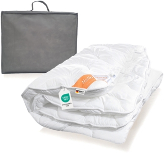 Garanta Energiespardecke Microfaser-Duo-Extra-Warm 155x220 cm Winterdecke 1750 g