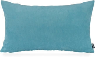 H.O.C.K. Dekokissen Versatil, Sofakissen inkl. Füllung, 50x30cm, einfarbig, pink, Samt, Dekokissen