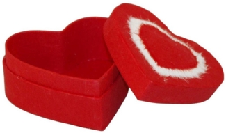 Deko AS Geschenkbox Geschenkbox "Herz" - 1 Set mit 3 Stück - L 96109