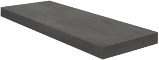 Wandboard Elif 60x24x4 Bücherregal Wandregal graphit 14847