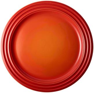 Le Creuset Frühstücksteller Ofenrot