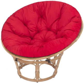 Bjird Stuhlkissen Polster für Papasansessel, Durchmesser 114 cm, UV - beständig wasserdicht Outdoor/Indoor