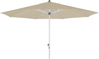 Doppler Sonnenschirm "Active Teleskop 340", greige, Ø 340 cm