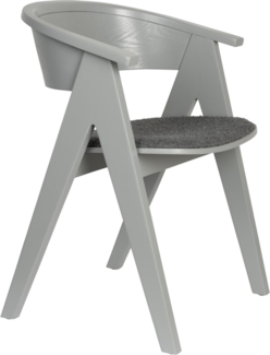 Stuhl Esszimmerstuhl Armlehnstuhl NDSM von ZUIVER in grau