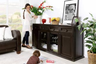 Sideboard Kommode Anrichte Mexico Kolonial, Pinie