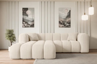 ALTDECOR Ecksofa OLEA-L1, Sofa Praktische Bequeme Funktionsecke Couch L-Form Eckcouch, Corner Sofa U-Form Vielseitige Sofa Wohnlandschaft Wohnzimmer