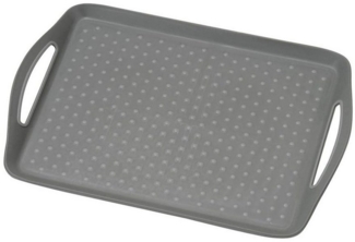 KESPER Serviertablett rutschfest grau 104333