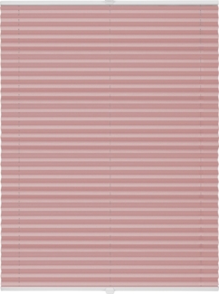 ondeco Plissee nach Maß für alle Fenster innen Montage in Glasleiste mit Spannschuh Sonnenschutz Rollo Sichtschutz Blickdicht - Rosa - B): 91-100 cm, H): 101-150 cm