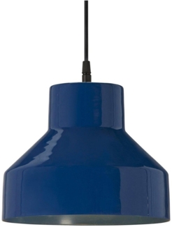 PR Home 4162688 Pendelleuchte Solo Blau 26cm