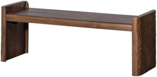 BePureHome Bank Prop aus Mangoholz, Braun, 120x45x40 cm