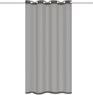 HOME WOHNIDEEN Gardine DOLLY (1 St), Ösen, transparent, Voile, transparent