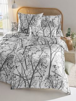 heine Bettwäsche Bettwäsche, Mako-Satin, 2 teilig, Mako-Satin