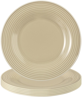 Seltmann Weiden Beat Color Glaze Brotteller ø 17 cm 6er Set - Sandbeige