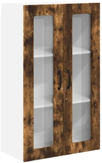 vidaXL Küchenwandschrank mit Regal Geräucherte Eiche 60 x 31 x 100 cm 885180