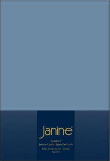 Janine Jersey Elastic Spannbetttuch|90x190 cm - 100x220 cm| zartmauve