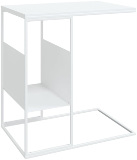 vidaXL Beistelltisch Weiß 55x36x59,5 cm Holzwerkstoff 343107