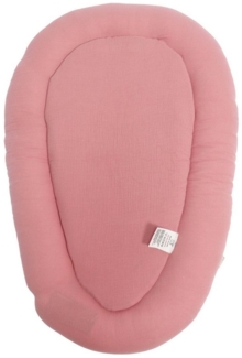 Kaiser 650300491 LEA Muslin KUSCHELNEST 100% Baumwolle warmes kuscheliges Babynestchen Fb. Birdal Rose