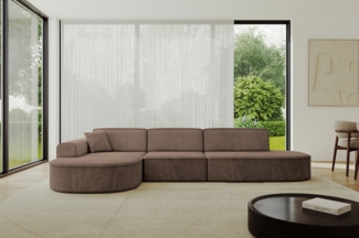ALTDECOR Ecksofa MARI-L2, Sofa Praktische Bequeme Funktionsecke Couch L-Form Eckcouch, Corner Sofa L-Form Vielseitige Sofa Wohnlandschaft Wohnzimmer