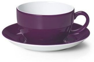 Kaffee-Obertasse 0,25 l Solid Color Pflaume Dibbern Kaffeetasse, Handpflege