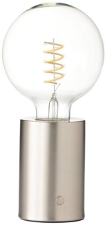 Northpoint Nachttischlampe LED Akku Tischlampe Tischleuchte Edison Glühbirne mit Glühdraht