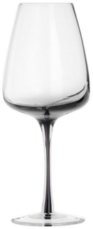 Broste Copenhagen Weissweinglas SMOKE klar/grau 0,4 l 4er Set