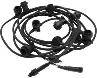 Lichterkette Extra Connecta E27 10 Fassungen