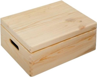 KESPER® Organizer, Aufbewahrungsbox, FSC®-zertifiziertes Kiefernholz, mit Klapttdeckel