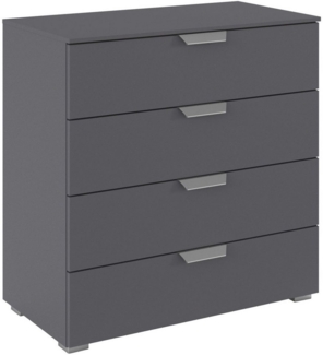 rauch Schubkastenkommode Sideboard Schubladenkommode ORIAS mit Dekor- oder Hochglanzfront (Breite 80 cm), vier große und geräumige Schubladen mit viel Stauraum MADE IN GERMANY
