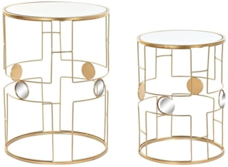 DKD Home Decor Set mit 2 Tischen, Standard