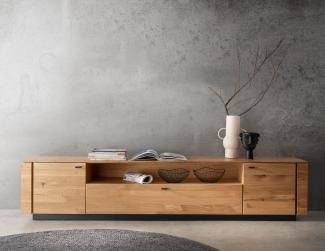 TV Board 219x47cm "Savona" Wildeiche geölt