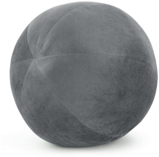 Eurofirany Dekokissen Kugelkissen Kugelformiges Kissen Ball Samt Velvet, besonders weich, dekorativ und designvoll 24 cm