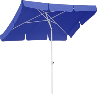 Schneider Schirme 'Ibiza' Sonnenschirm, Stahl / Polyester blau, 180 x 120 cm