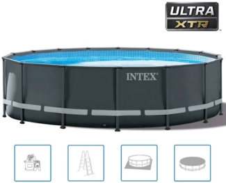 Intex Pool-Set Ultra XTR Frame Rund 488x122 cm 26326GN 3202764