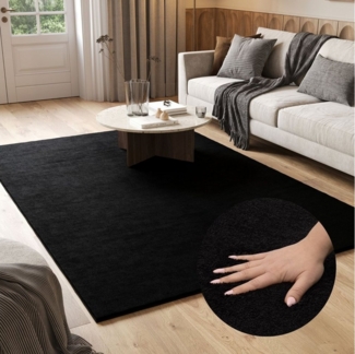 Tapiso Hochflor-Teppich CUDDLE, rund, Höhe: 30 mm, Wohnzimmer, Schlafzimmer, Hochflor