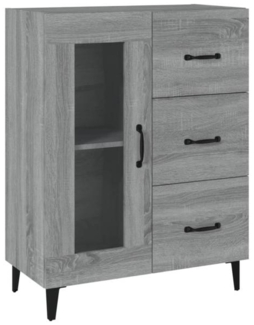 Sideboard Grau Sonoma 69,5 x 34 x 90 cm Holzwerkstoff [817367]