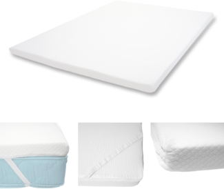Kaltschaum-Matratzentopper 180x200 cm