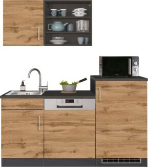 KOCHSTATION Küche KS-Mali, Breite 170 cm, mit E-Geräten