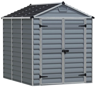 Palram - Canopia Kunststoff Gerätehaus Skylight 68 | Grau | 229x185x217 cm